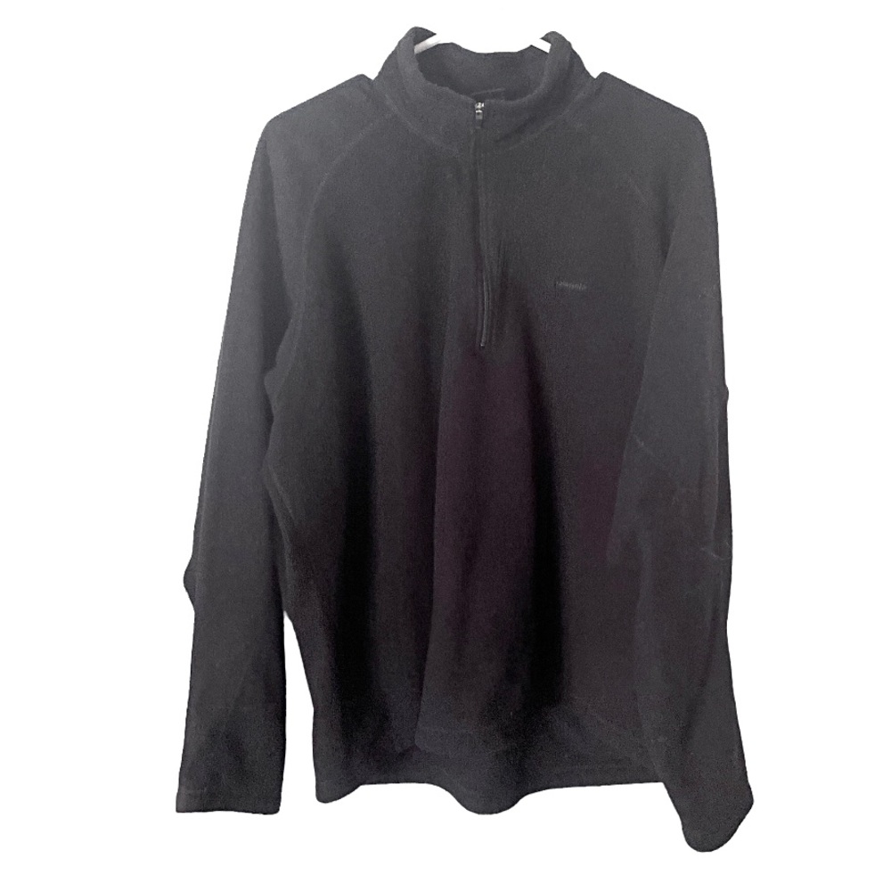 Patagonia Men’s Capeline Black 1/4 zip Fleece L